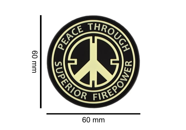 JTG Peace Rubber Patch