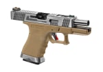 WE G-Force 19 SV Silver Barrel Metal Version GBB