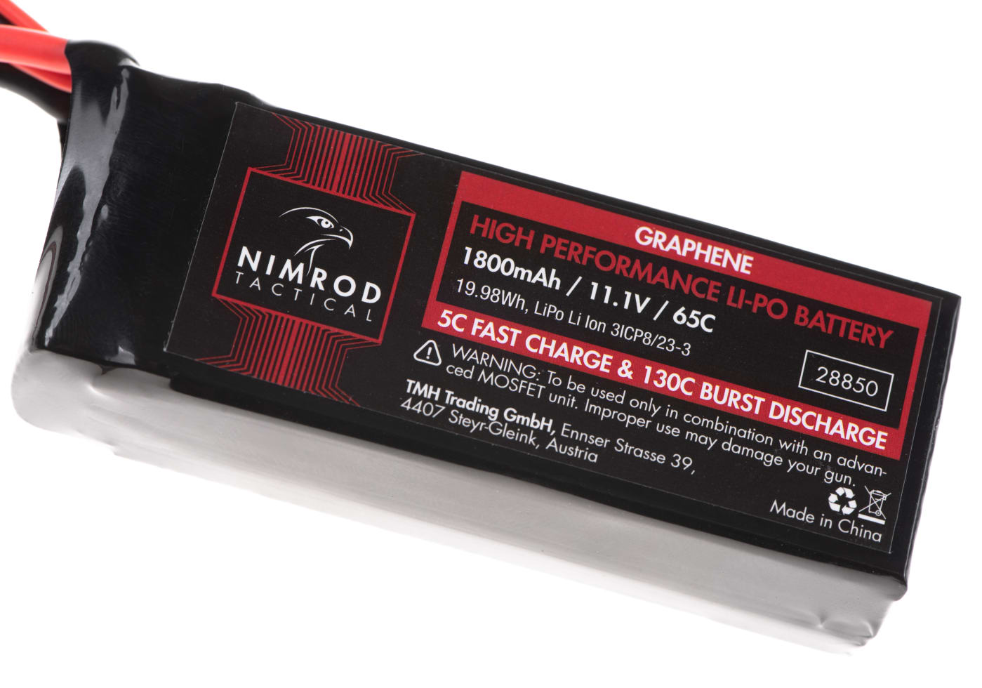 Nimrod Lipo 11.1V 1800mAh 65C Graphene