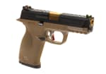 WE WET-05 BK Gold Barrel Metal Version GBB