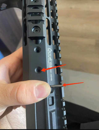 Ares 10 Inch Keymod Handguard Set