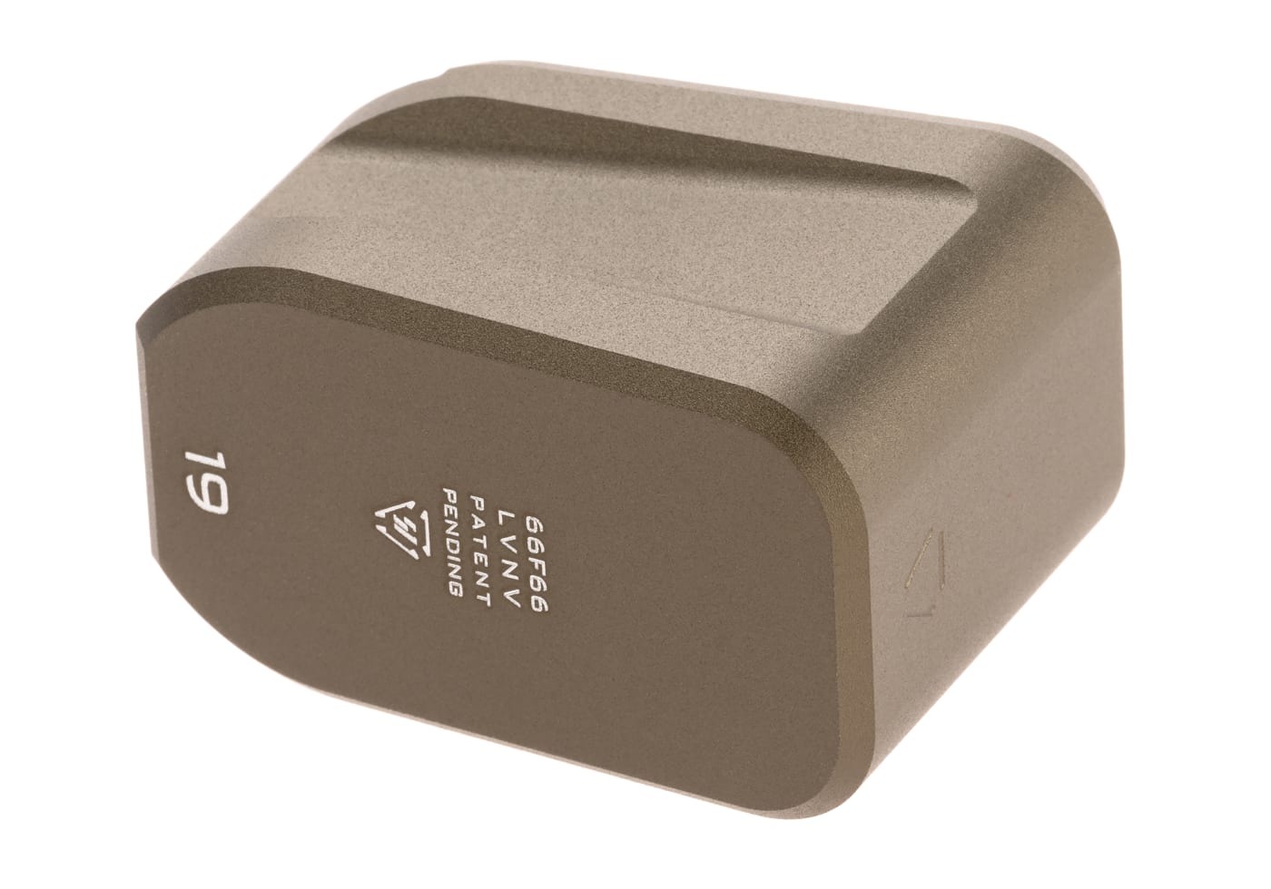 Strike Industries Aluminum Extended Magazine Plate for Glock 19