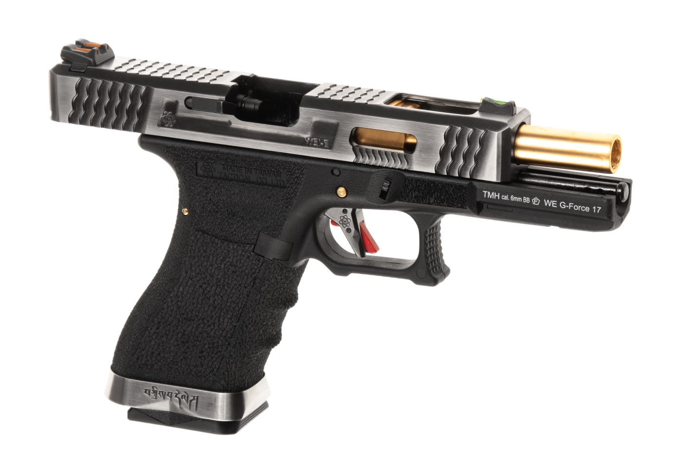 WE G-Force 17 SV Gold Barrel Metal Version GBB