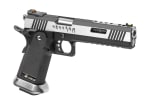 WE Hi-Capa 6 Force A Silver Barrel Full Metal GBB