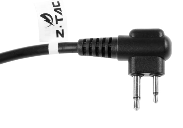 Z-Tactical Z4 PTT Cable Motorola 2-Pin Connector