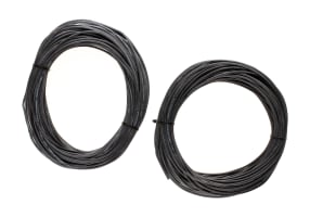 Gate Low Resistance Wire 2x 25m Black