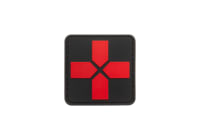JTG Red Cross Rubber Patch 40mm