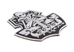 JTG Ghost Ship Skull Rubber Patch