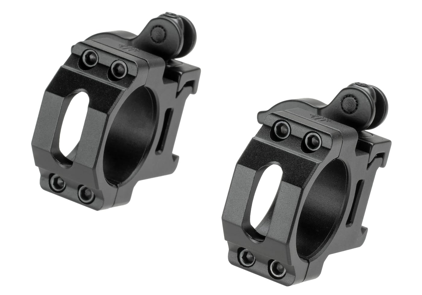 Leapers 30mm QD CNC Mount Rings Medium