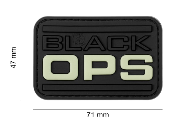 JTG Black OPS Rubber Patch