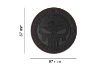 JTG The Infidel Punisher Rubber Patch
