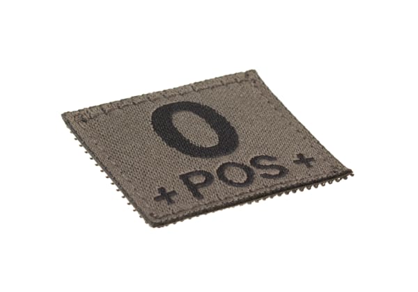 Clawgear 0 Pos Bloodgroup Patch