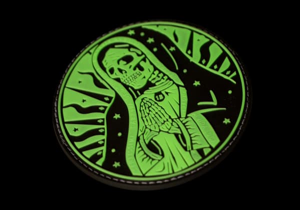 JTG Santa Muerte Rubber Patch