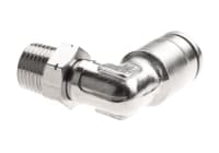 EpeS HPA 6mm Hose Coupling 90 Degree - Outer 1/8 NPT