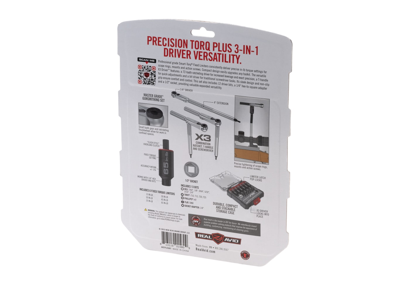 Real Avid Smart-Torq Fixed Limiter & X3 Driver Kit