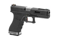 WE G-Force 18C BK Silver Barrel Metal Version GBB