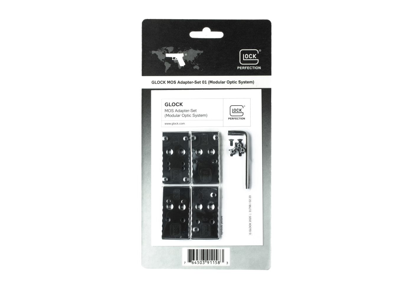 Glock MOS Adapter Set 01 Gen4/MOS