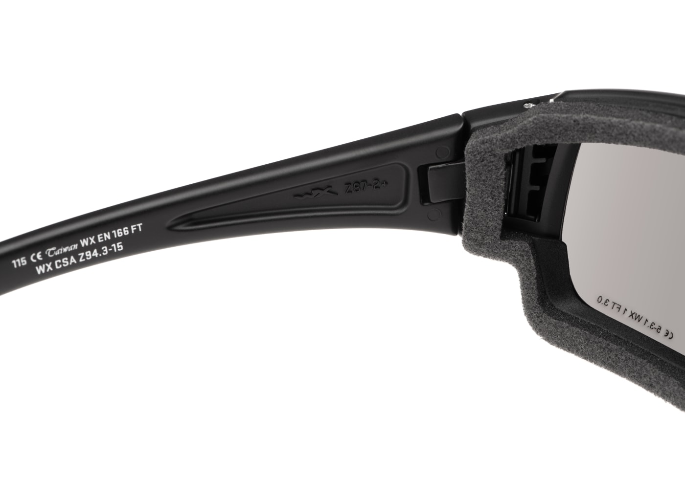 Wiley X WX Breach Black Ops Grey