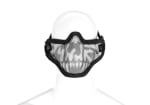 Invader Gear Steel Half Face Mask Death Head