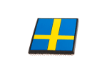 JTG Sweden Flag Rubber Patch