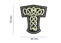 JTG Thors Hammer Dragon Rubber Patch