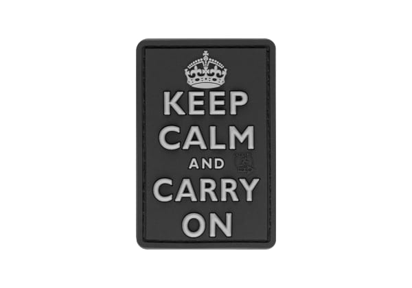 JTG Keep Calm Rubber Patch