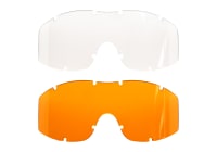 SwissEye F-Tac Google Smoke / Orange / Clear