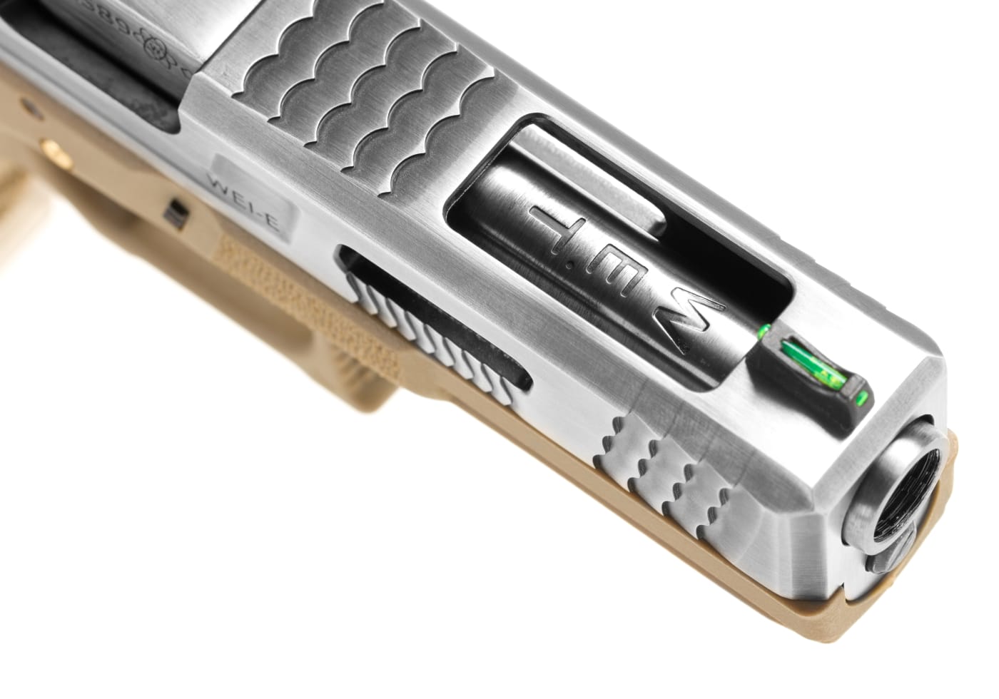 WE G-Force 17 SV Silver Barrel Metal Version GBB