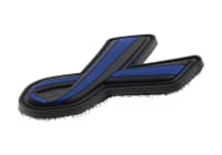 JTG Thin Blue Line Ribbon Rubber Patch