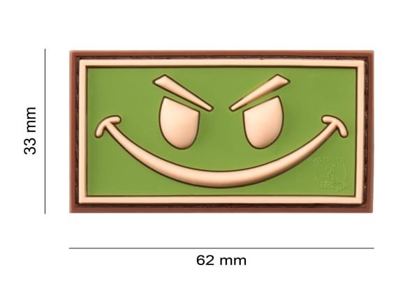 JTG Evil Smile Rubber Patch