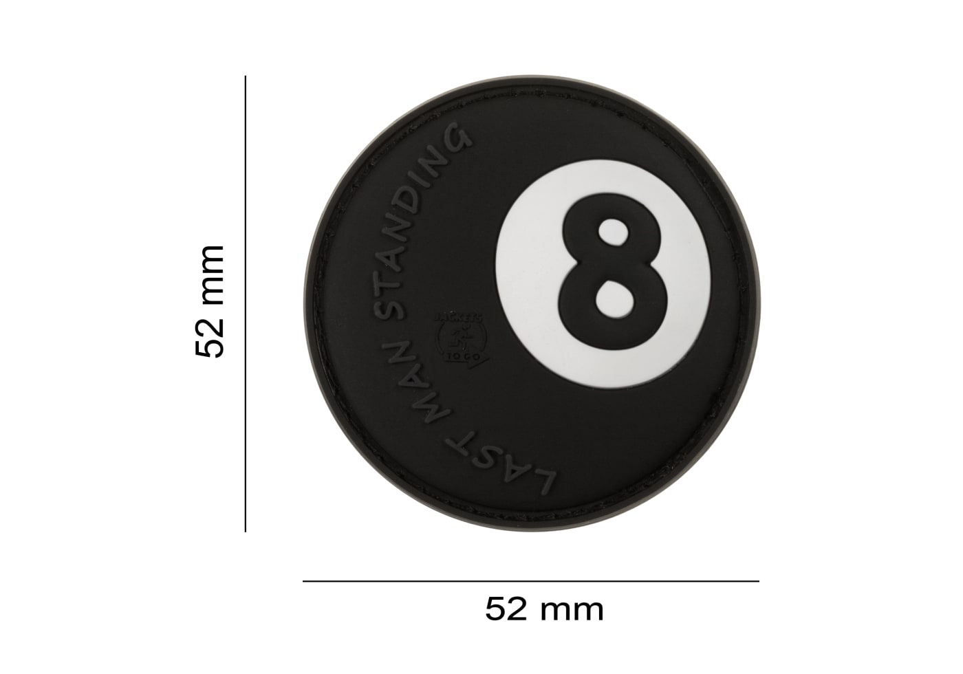 JTG Last Man Standing Rubber Patch