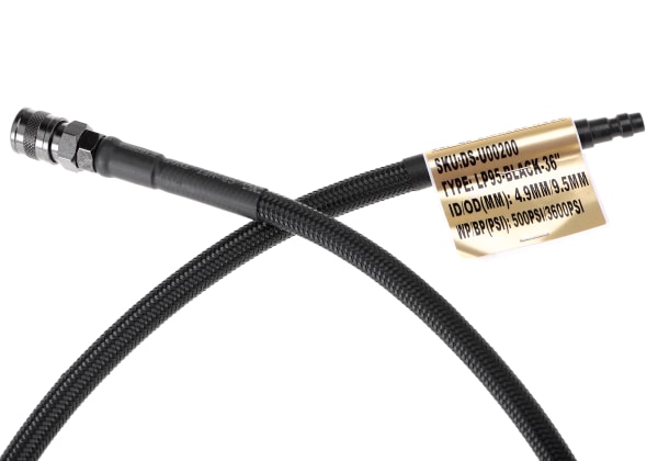 Dominator SLP QD Braided Hose