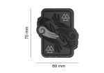 JTG Odins Raven Rubber Patch