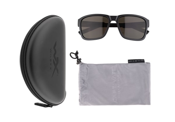 Wiley X WX Trek Captivate Polarized Grey
