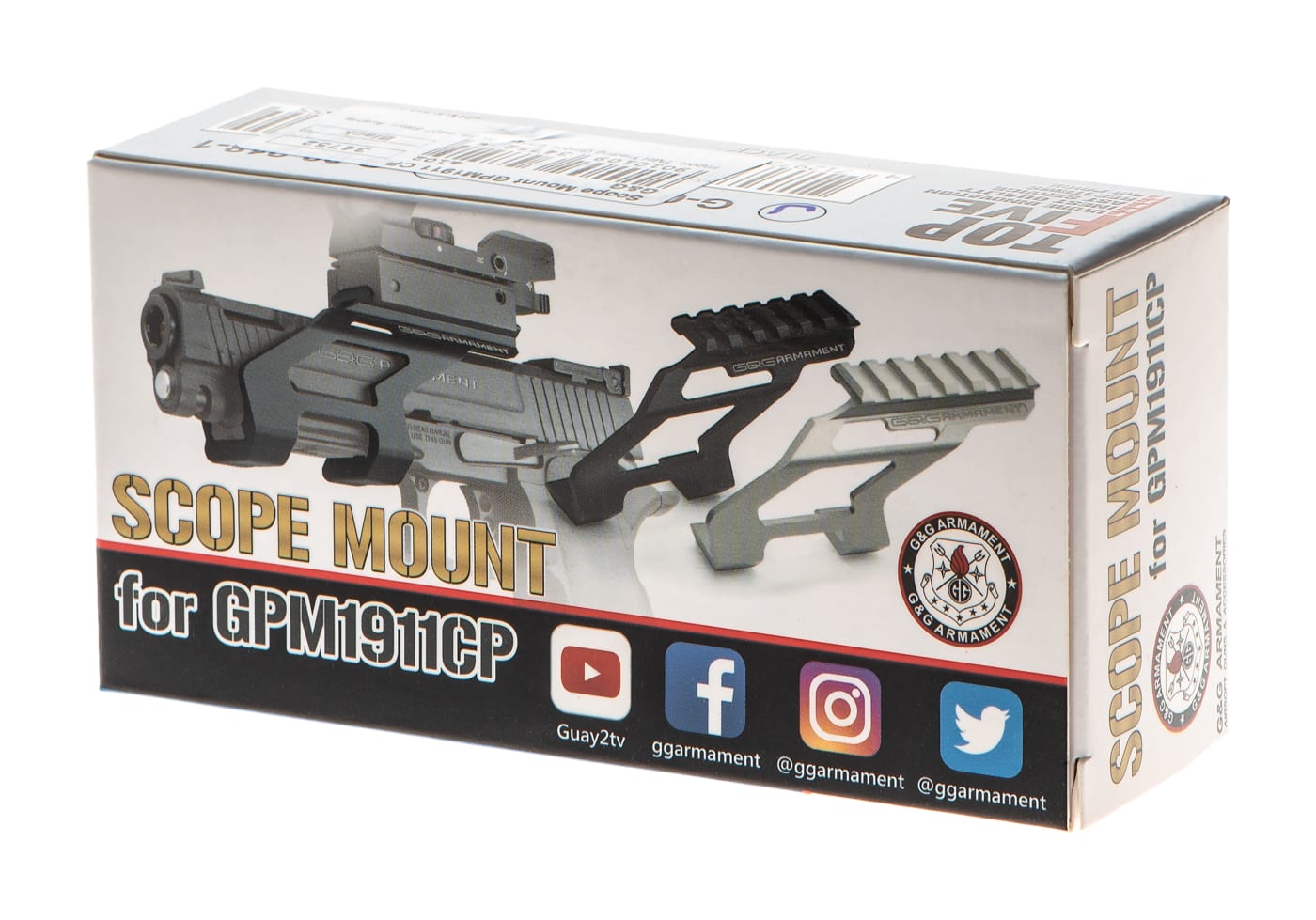 G&G Scope Mount GPM1911 CP