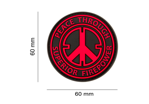 JTG Peace Rubber Patch