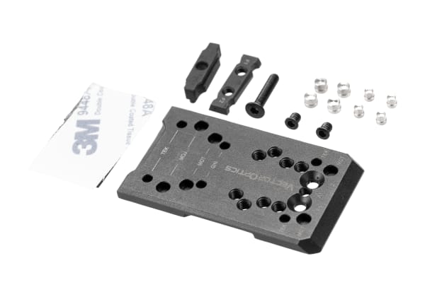 Vector Optics 4-in-1 Adapter for Glock Pistols MOJ / GIN / RTS / TEK / Docter / MGT / RMS