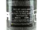 Dominator 68/4500 HPA Carbon Tank