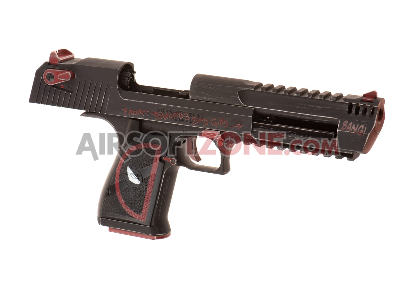 Cybergun 'DeadPool Painted Version' Desert Eagle L6 .50AE GBB Airsoft  Pistol (by WE)