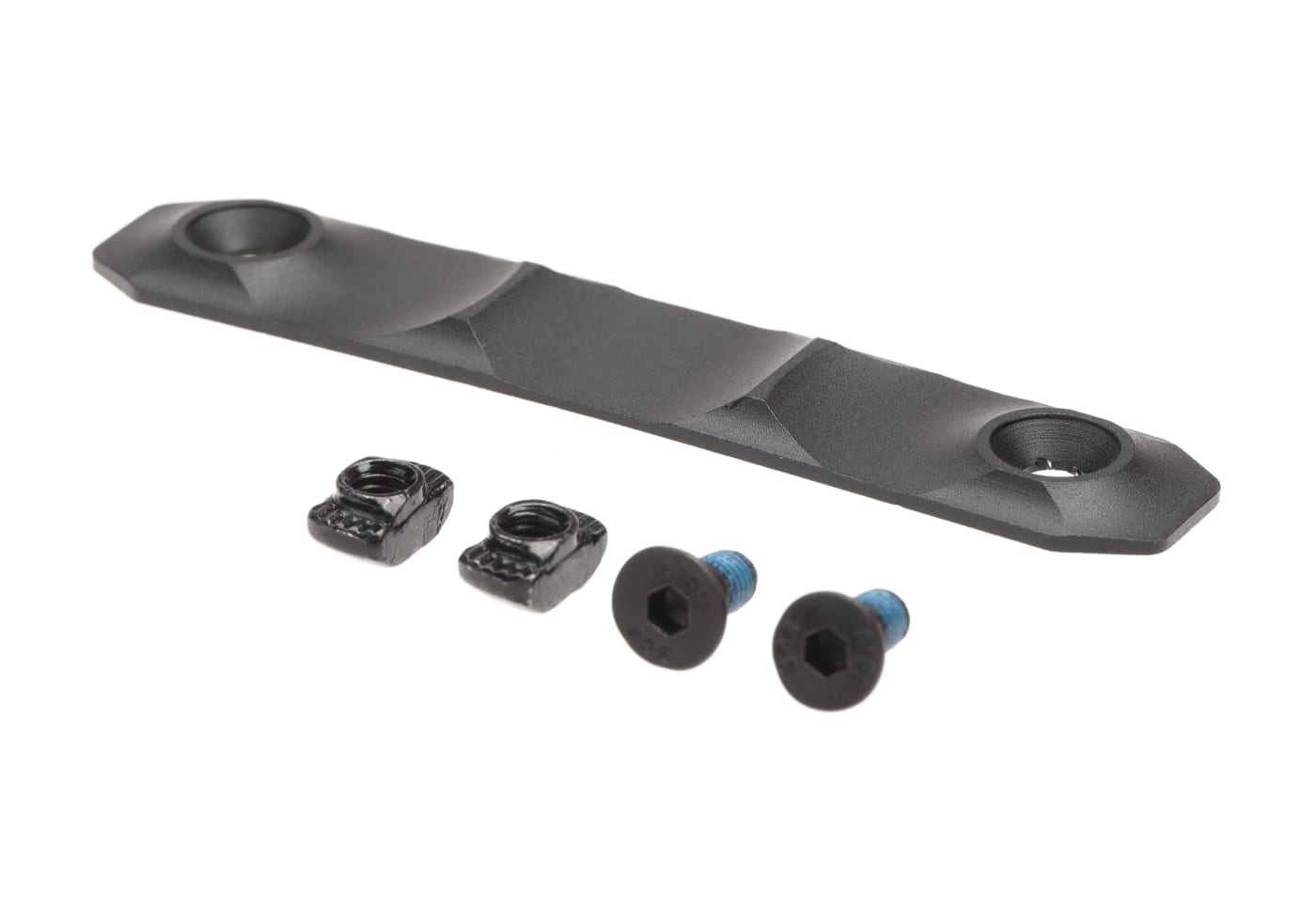 Metal Type D CNC Aluminium Rail Cover Short for M-LOK & Keymod