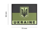 JTG Ukraine Flag Rubber Patch