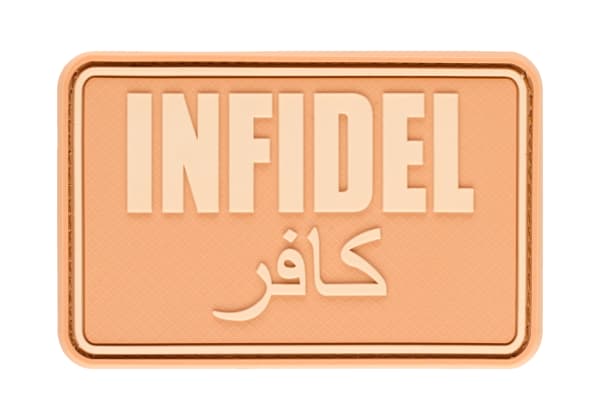JTG Infidel Large Rubber Patch