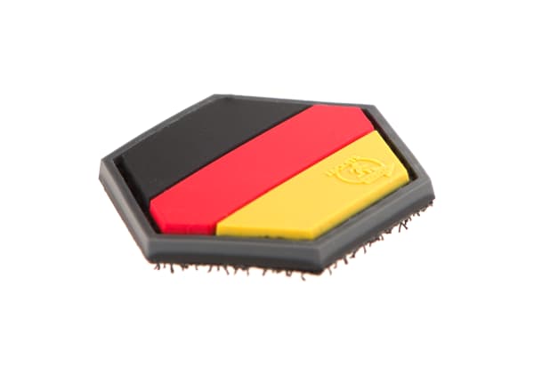 JTG German Flag Hexagon Rubber Patch