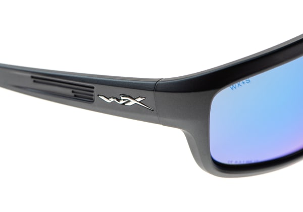 Wiley X WX Contend Captivate Polarized Blue Mirror
