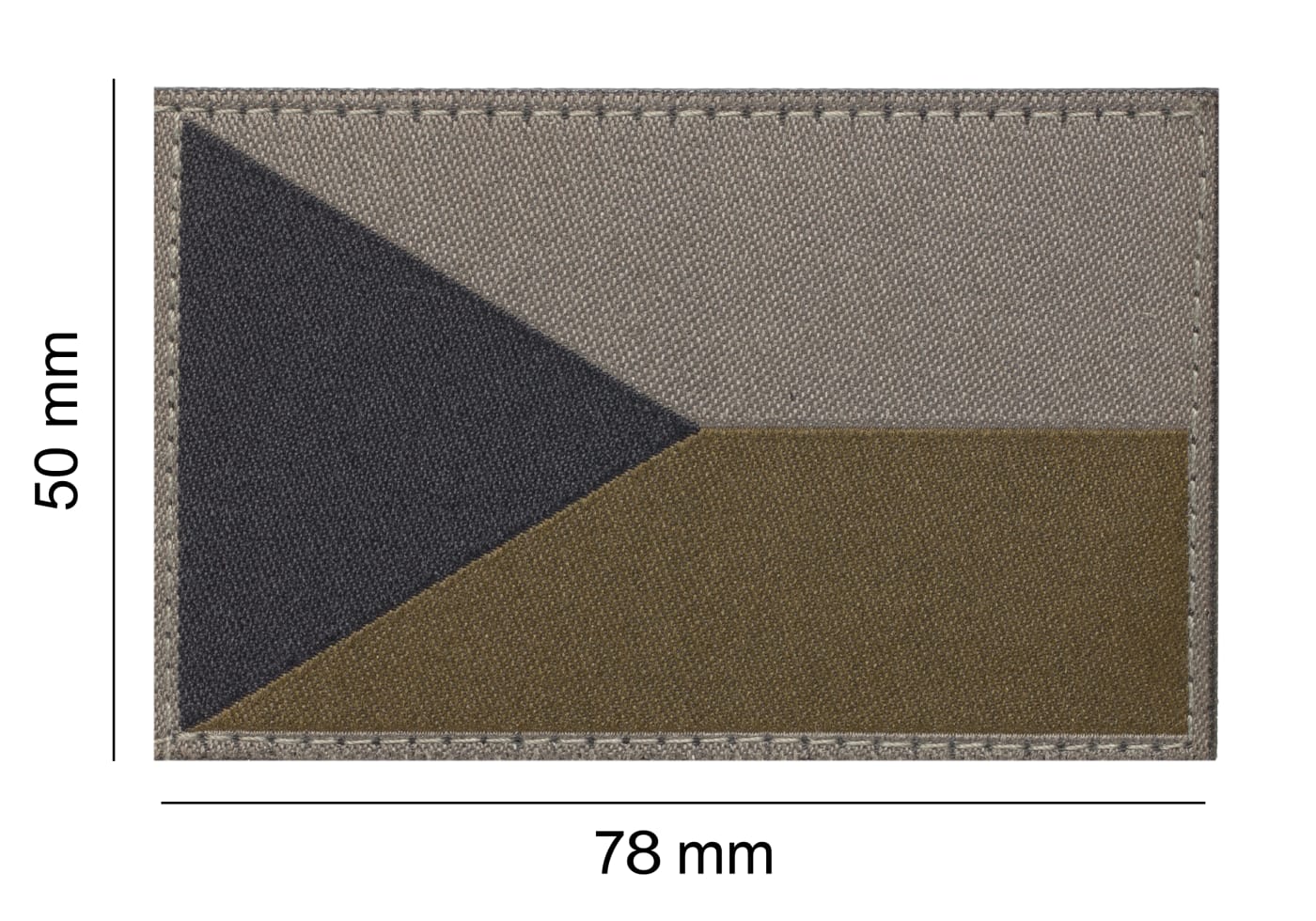Clawgear Czech Republic Flag Patch