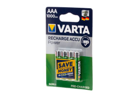 Varta AAA Rechargable 1000mAh 4pcs