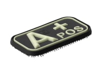 JTG Bloodtype Rubber Patch A Pos