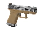 WE G-Force 19 SV Silver Barrel Metal Version GBB