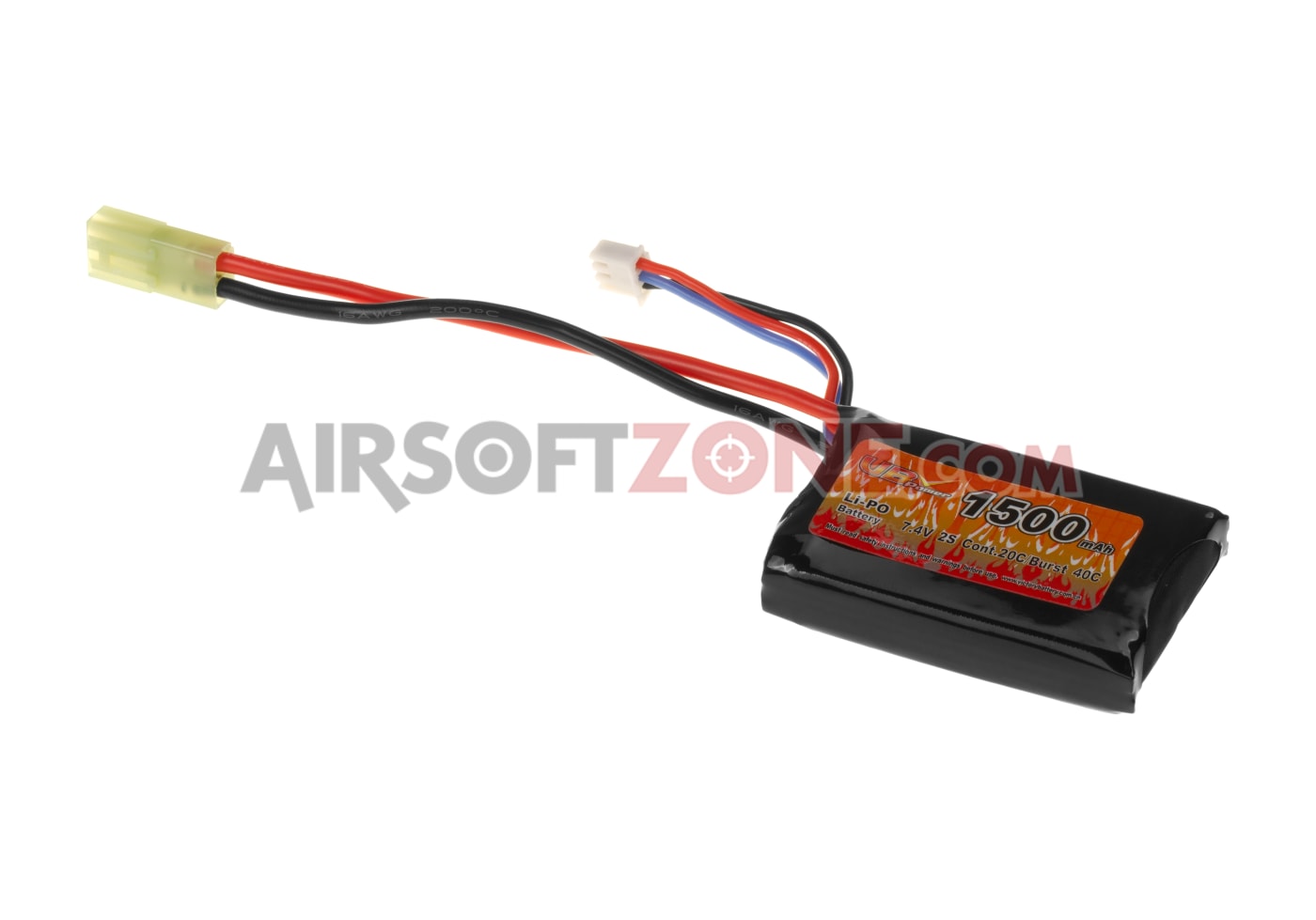 VB Power Lipo 7.4V 1500mAh 20C PEQ Type (2024) - Airsoftzone