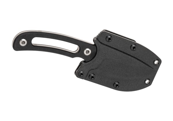 Defcon D2 Fixed Blade Silver Flecks Handle